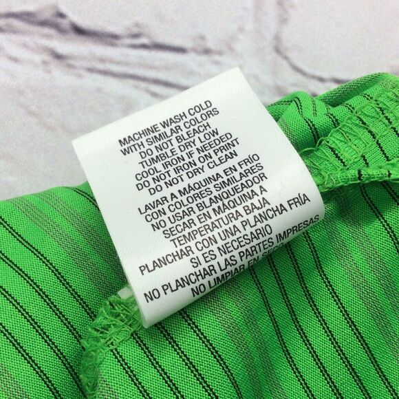 David Taylor Pro Golf Polo Men's Big & Tall Size 3XL Athleisure Green Striped - Picture 6 of 8